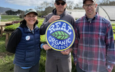 We’re Real Organic Project Certified!